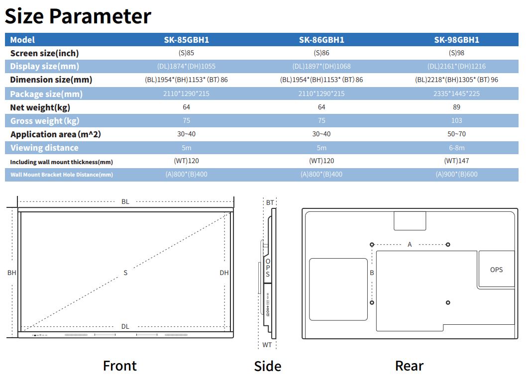 Interactive Board【 H1 】