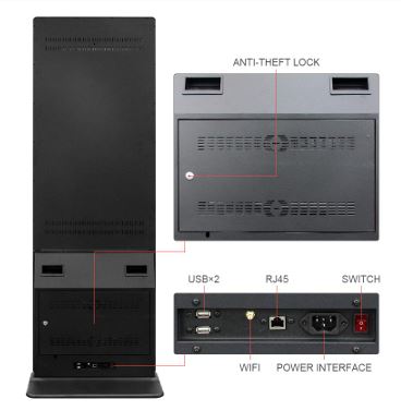 LCD Digital Signage Standee